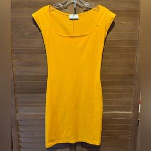 Gil Rodriguez “El Tigre” Yellow Mini Dress